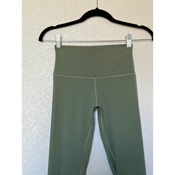 Lululemon Align High-Rise Pant 25" Green Women’s Size 4 Yoga Activewear - Picture 7 of 10